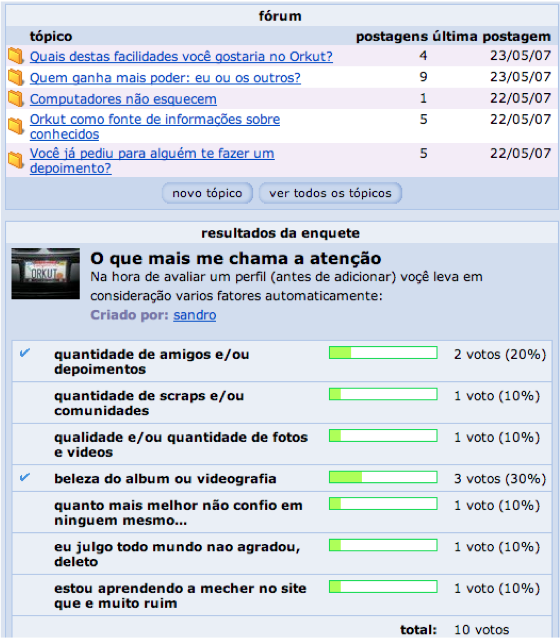 Orkut mudou vida