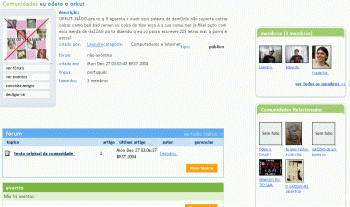 Gazzag: Comunidade Eu Odeio o Orkut