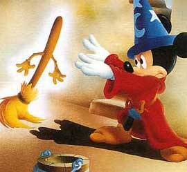 Mickey no clssico Fantasia