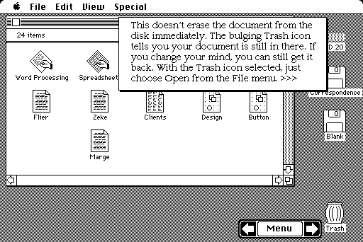 Lixeira no Mac OS