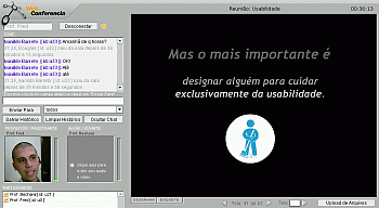 Exemplo de Webconferência